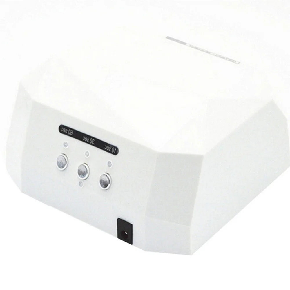 36W Nail Dryer Rhombus Shape UV CCFL Curing Lamps Dried Gel Polish Nail Tool For Nail Art Manicure full Professional Nail tool
36W Nail Dryer Rhombus Shape UV CCFL Curing Lamps Dried Gel Polish Nail Tool For Nail Art Manicure full Professional Nail tool