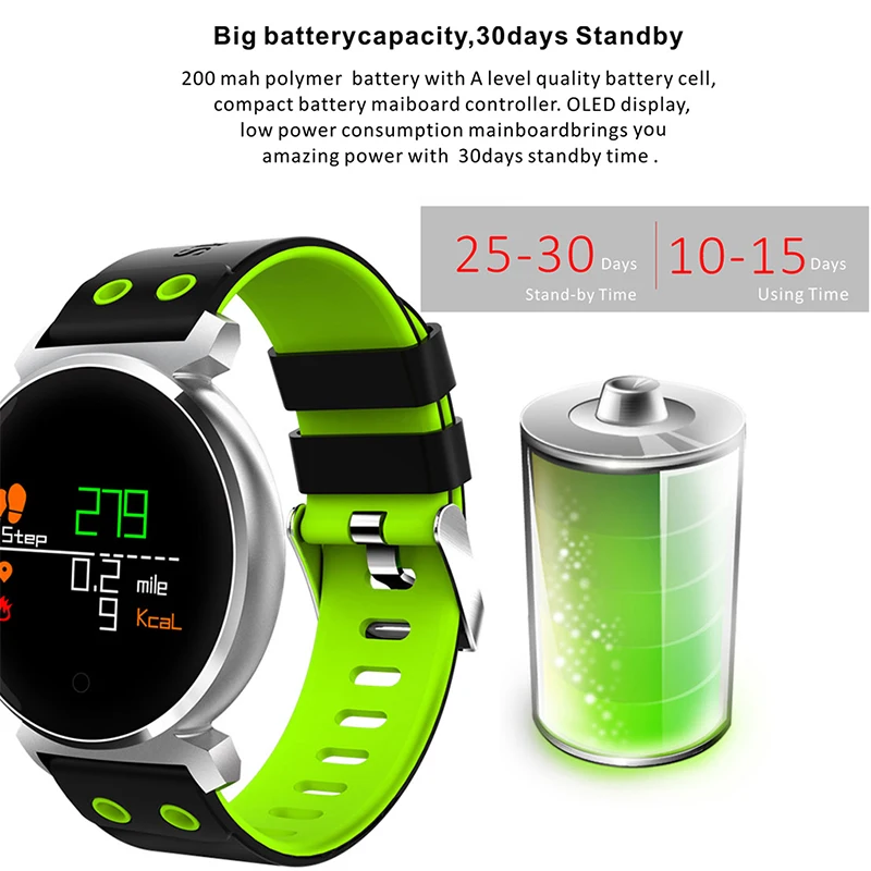 K2 Smart Watch Waterproof IP68 Relogio Bluetooth Heart Rate Pressure Blood Oxygen OLED Fitness Bracelet Smartwatches for Android
K2 Smart Watch Waterproof IP68 Relogio Bluetooth Heart Rate Pressure Blood Oxygen OLED Fitness Bracelet Smartwatches for Android