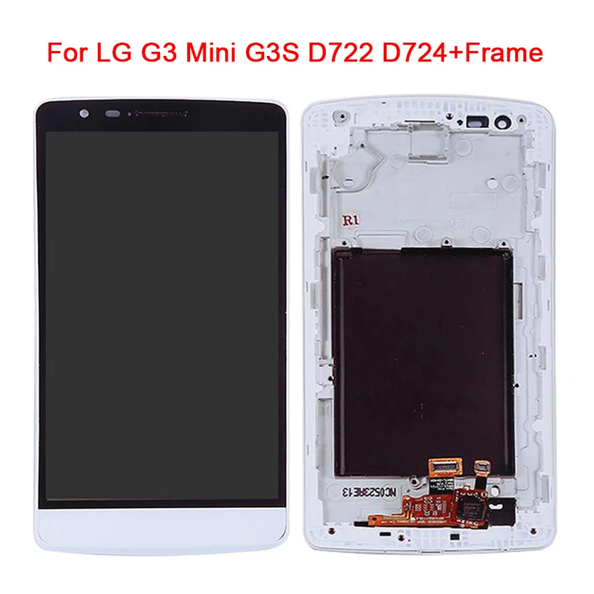 LG G3 Mini D722 D724 D725 D728 D729 IS660 LCD Display Touch Screen Digitizer Full Assembly Replacement Parts For
LG G3 Mini D722 D724 D725 D728 D729 IS660 LCD Display Touch Screen Digitizer Full Assembly Replacement Parts For