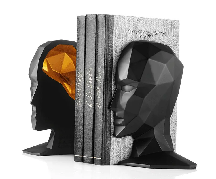 Elegant European Study Of High-grade Office Decorations Resin Crafts Human Face Brain Bookends Best Gift, Free Shipping
Elegant European Study Of High-grade Office Decorations Resin Crafts Human Face Brain Bookends Best Gift, Free Shipping