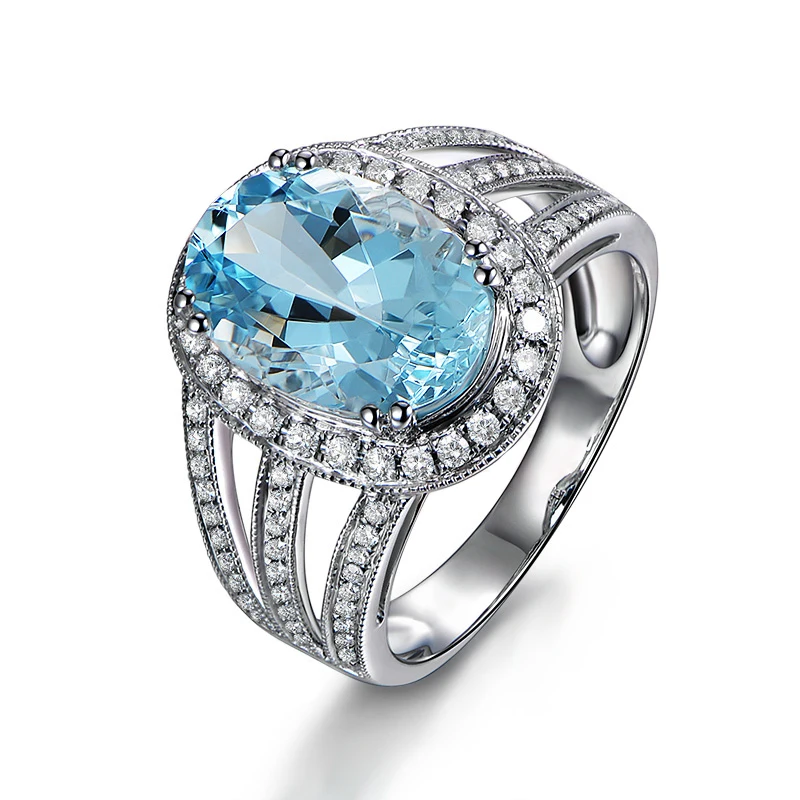 QYI 925 Silver 4 ct Oval Cut Natural Topaz Rings Trendy Split Band Halo Engagement Wedding Jewelry For Women Gemstone Rings
QYI 925 Silver 4 ct Oval Cut Natural Topaz Rings Trendy Split Band Halo Engagement Wedding Jewelry For Women Gemstone Rings