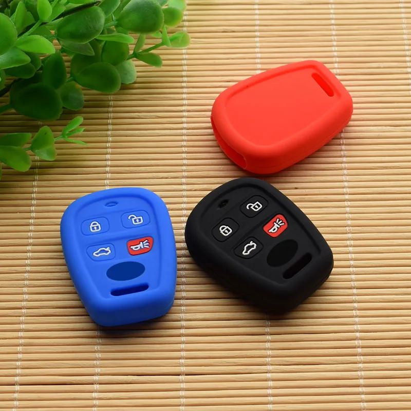 silicone key fob skin case cover cap shell for KIA Cerato Forte Spectra Sedona Optima 4 Button Smart keyless remote protected
silicone key fob skin case cover cap shell for KIA Cerato Forte Spectra Sedona Optima 4 Button Smart keyless remote protected