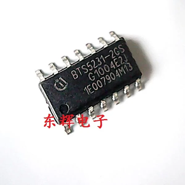 10 шт./лот BTS5231 2GS SOP14 5 серия F18 шаг за шагом модуль управления сигналом поворота IC