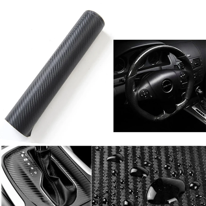 50cm*100cm 3D Carbon Fiber Vinyl Film 3M Car Stickers Waterproof DIY Motorcycle Automobiles Car Styling Wrap Roll Accessories
50cm*100cm 3D Carbon Fiber Vinyl Film 3M Car Stickers Waterproof DIY Motorcycle Automobiles Car Styling Wrap Roll Accessories