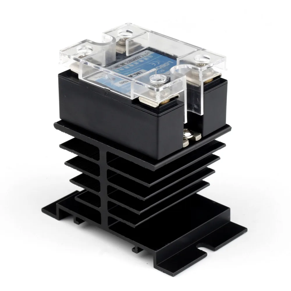 HWEXPRESS Solid state relay 25A and Radiator 1 set Output voltage 25-480VAC Single phase voltage regulation
HWEXPRESS Solid state relay 25A and Radiator 1 set Output voltage 25-480VAC Single phase voltage regulation