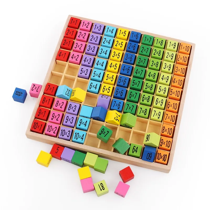 Montessori Educational Wooden Toys for Children Baby Toys 99 Multiplication Table Math Arithmetic Teaching Aids for Kids Gifts
Montessori Educational Wooden Toys for Children Baby Toys 99 Multiplication Table Math Arithmetic Teaching Aids for Kids Gifts