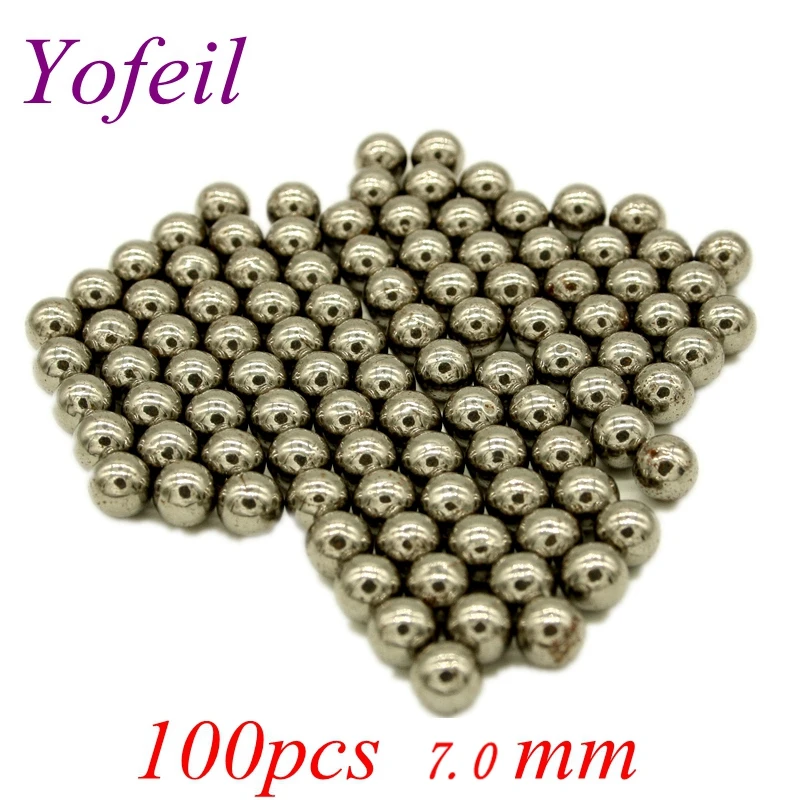 100pcs/Lot 7.0mm Steel Balls Hunting Slingshot Stainless Steel Slingshot Balls Catapult Slingshot Hitting Ammo Steel Ball
100pcs/Lot 7.0mm Steel Balls Hunting Slingshot Stainless Steel Slingshot Balls Catapult Slingshot Hitting Ammo Steel Ball