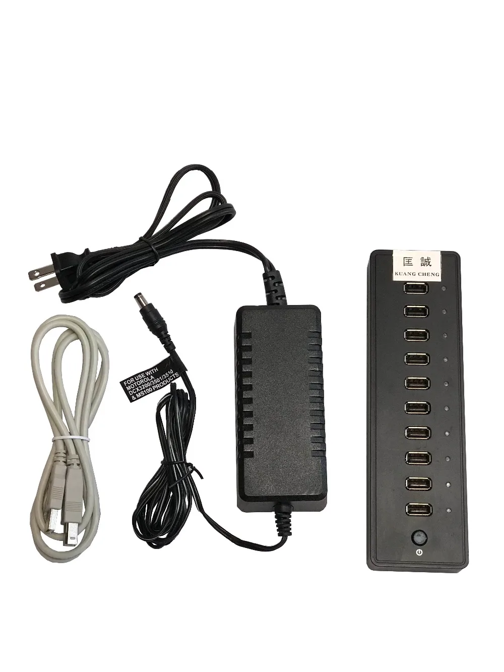 

Dedicated 10-port USB3.0 splitter HUB expansion hub with power supply.