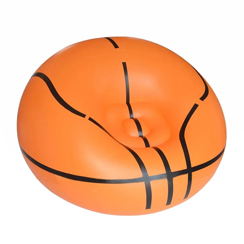 Inflatable Football/ Basketball Air Sofa Thicken PVC Inflated Water Ride on Toys Outdoor Fun Rest Tools Camping Party Favor | Игрушки и