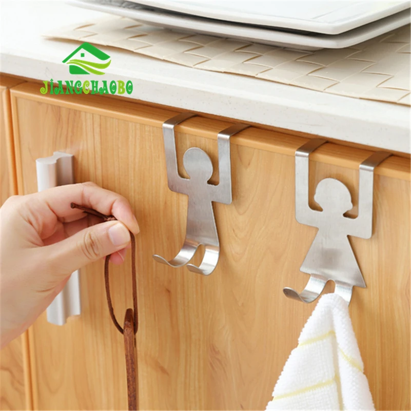2Pcs/set Stainless Steel Lovers Shaped Hooks House Kitchen Pot Pan Hanger Clothes Storage Rack Tool
2Pcs/set Stainless Steel Lovers Shaped Hooks House Kitchen Pot Pan Hanger Clothes Storage Rack Tool