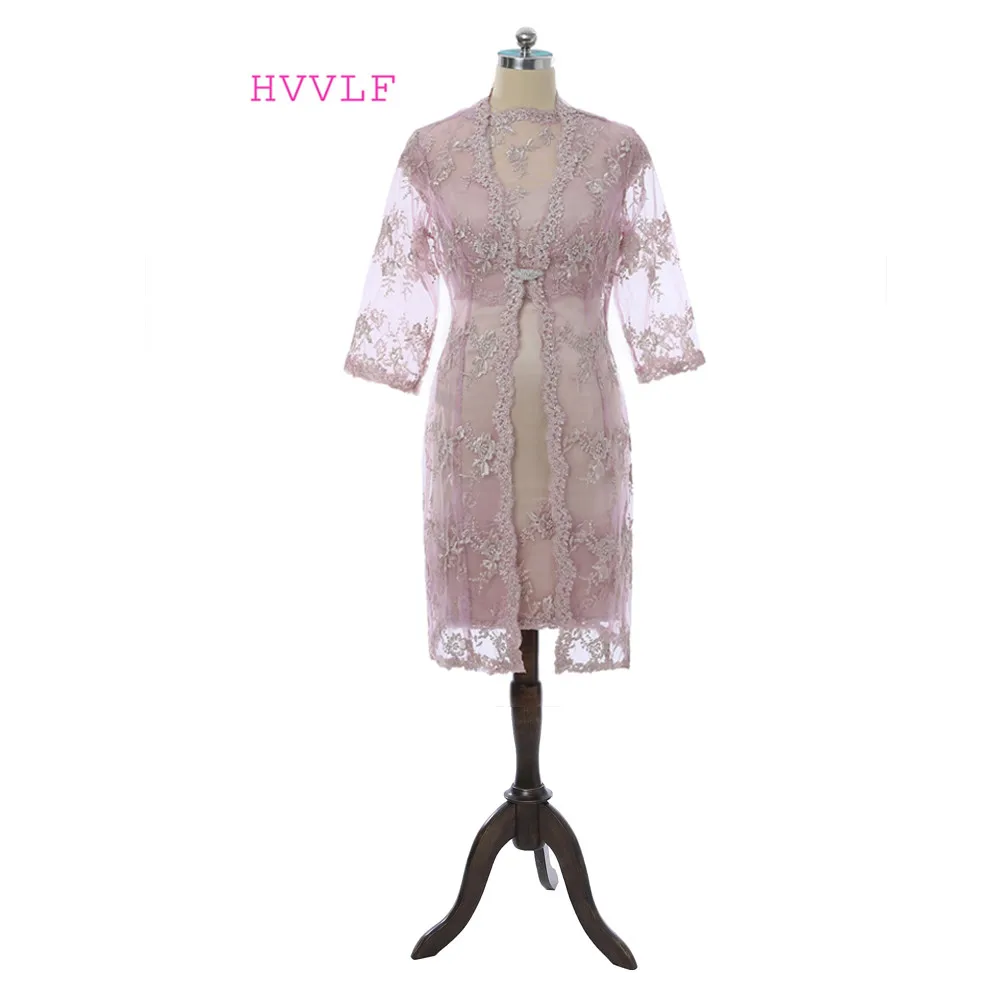 Brown Mother Of The Bride Dresses Sheath Knee Length Lace Appliques With Jacket Groom Formal Mother Dresses For Wedding
Brown Mother Of The Bride Dresses Sheath Knee Length Lace Appliques With Jacket Groom Formal Mother Dresses For Wedding
