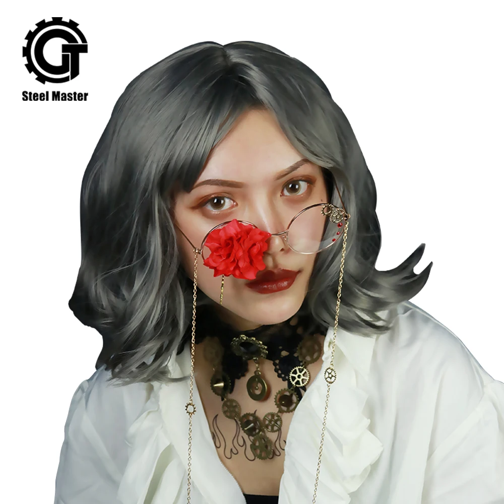 2019 Retro With Rose Anime Ladies Glasses Frame Jewelry Diffuse Steampunk Glasses Frame Lolita Harajuku Wind System Dark
2019 Retro With Rose Anime Ladies Glasses Frame Jewelry Diffuse Steampunk Glasses Frame Lolita Harajuku Wind System Dark