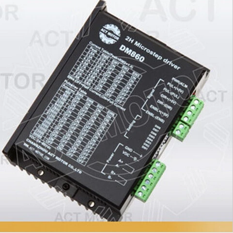 Высшее качество! Закон Драйвер шагового двигателя DM860 80V 7.8A 256 микрошагов для Nema34 шаговый двигатель фрезерный станок с ЧПУ
Высшее качество! Закон Драйвер шагового двигателя DM860 80V 7.8A 256 микрошагов для Nema34 шаговый двигатель фрезерный станок с ЧПУ