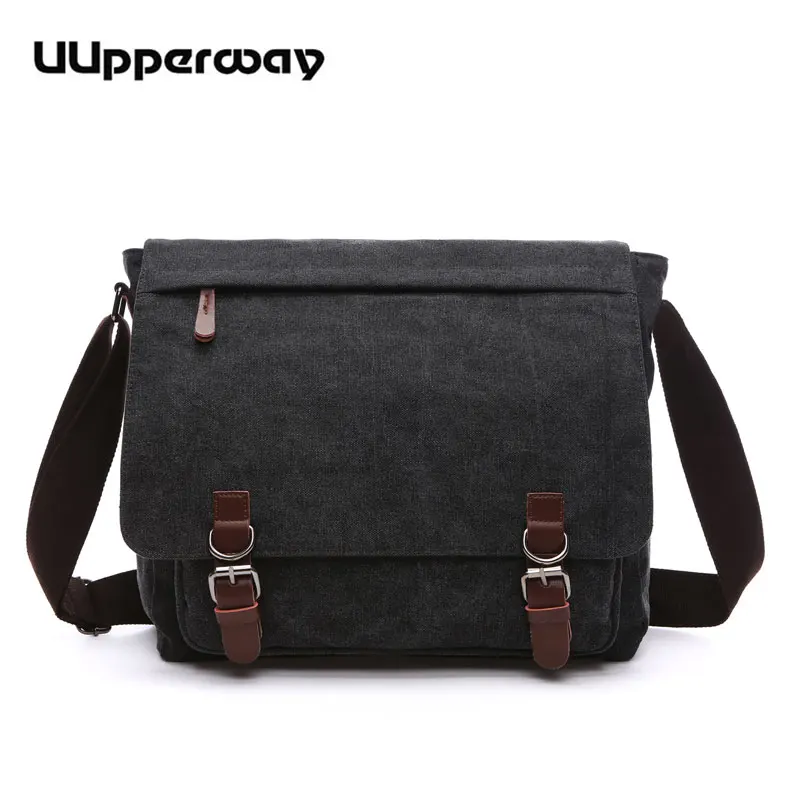 UUpperway Canvas Men Bag Casual Business School Man Shoulder Crossbody bags Laptop Briefcase Large Capacity Travel Messenge bags
UUpperway Canvas Men Bag Casual Business School Man Shoulder Crossbody bags Laptop Briefcase Large Capacity Travel Messenge bags