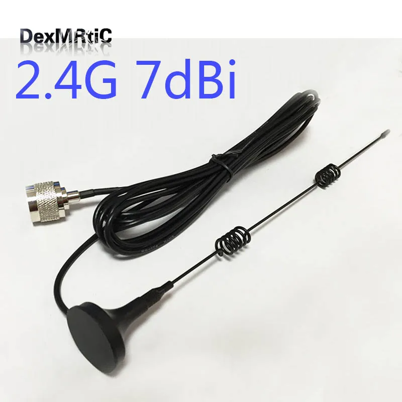 1PC Wifi Antenna 2.4G 7dbi high gain with Omnidirectional N connector signal booster NEW Wholesale ham radio antenna
1PC Wifi Antenna 2.4G 7dbi high gain with Omnidirectional N connector signal booster NEW Wholesale ham radio antenna
