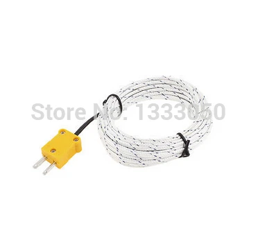 0.5M/1M/2M/3M/4M/5M Length Cable K Type Thermocouple Temperature Measuring Probe Sensor -50C to 550C
0.5M/1M/2M/3M/4M/5M Length Cable K Type Thermocouple Temperature Measuring Probe Sensor -50C to 550C