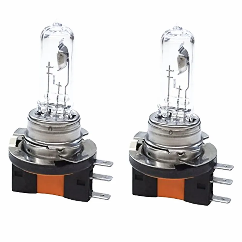 1 шт. H15 DC 12V 15W 55W 4300K Ксеноновые желтые прозрачные автомобильные галогенные лампы