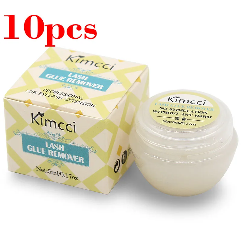 Kimcci 10pcs/lot Professional Safe Lash Glue Remover Eyelash Extensions Tool Cream 5ml High Quality Fragrancy Smell Glue Remover
Kimcci 10pcs/lot Professional Safe Lash Glue Remover Eyelash Extensions Tool Cream 5ml High Quality Fragrancy Smell Glue Remover