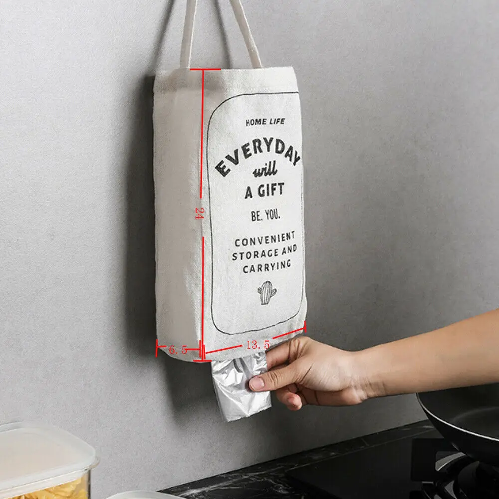 Home Grocery Bag Holder Wall Mount Storage Linen Organizer Housekeeping Hanging Garbage Bag Storage Bag
Home Grocery Bag Holder Wall Mount Storage Linen Organizer Housekeeping Hanging Garbage Bag Storage Bag