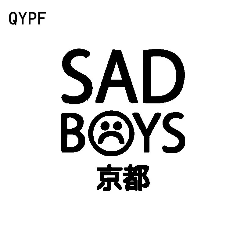QYPF 11.3CM*13CM Personality Decoration Sad Boys Car Sticker Decal Black Silver Vinyl Accessories C15-2780
QYPF 11.3CM*13CM Personality Decoration Sad Boys Car Sticker Decal Black Silver Vinyl Accessories C15-2780