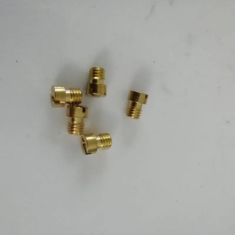 10 шт. мотоцикл Carb 5 мм резьба M5 круглая основная струя размер 60 110 для Mikuni Kenhin