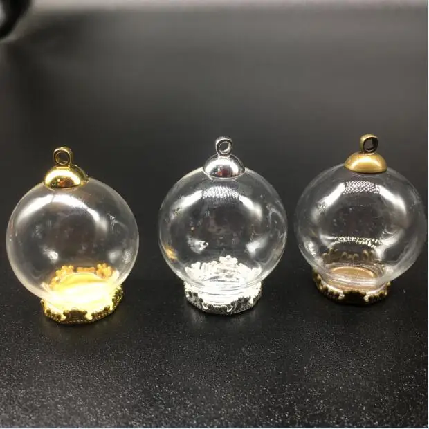 300sets 25*15mm Terrarium metal glass globe with jewelry findings set glass vial pendant wishing bottle glass pendant lanugo
300sets 25*15mm Terrarium metal glass globe with jewelry findings set glass vial pendant wishing bottle glass pendant lanugo