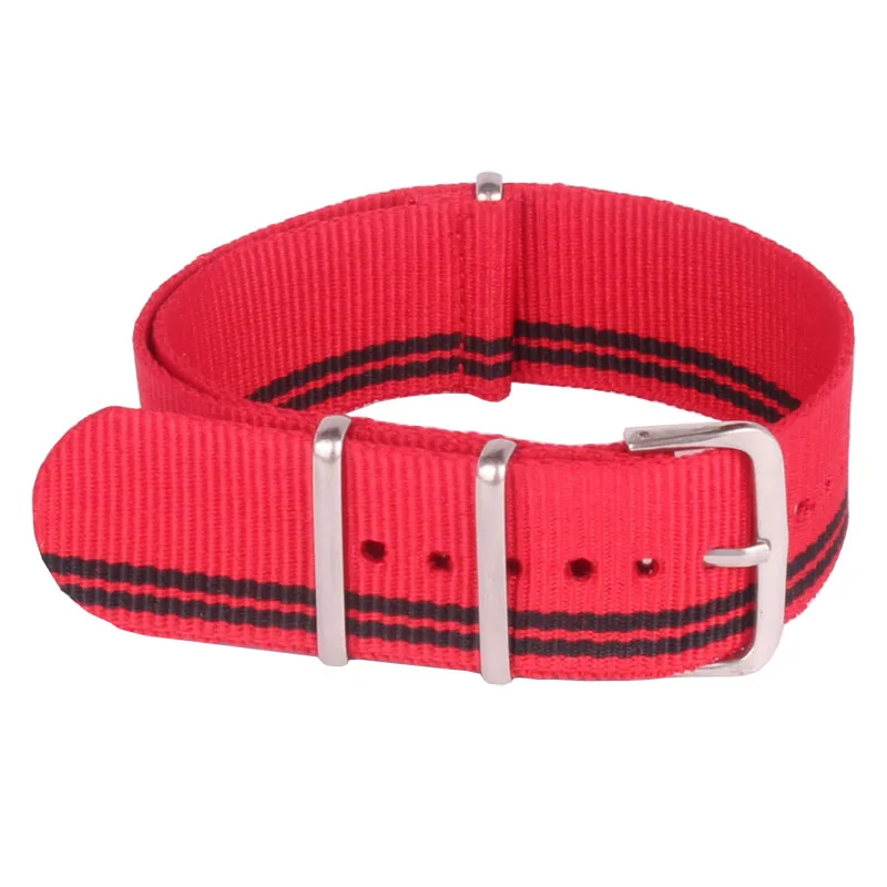22mm Red/Black Stripes Cambo watchbands Wholesale Bracelet military Watch Army nato fabric Nylon Strap Bands Buckle belt 22 mm
22mm Red/Black Stripes Cambo watchbands Wholesale Bracelet military Watch Army nato fabric Nylon Strap Bands Buckle belt 22 mm