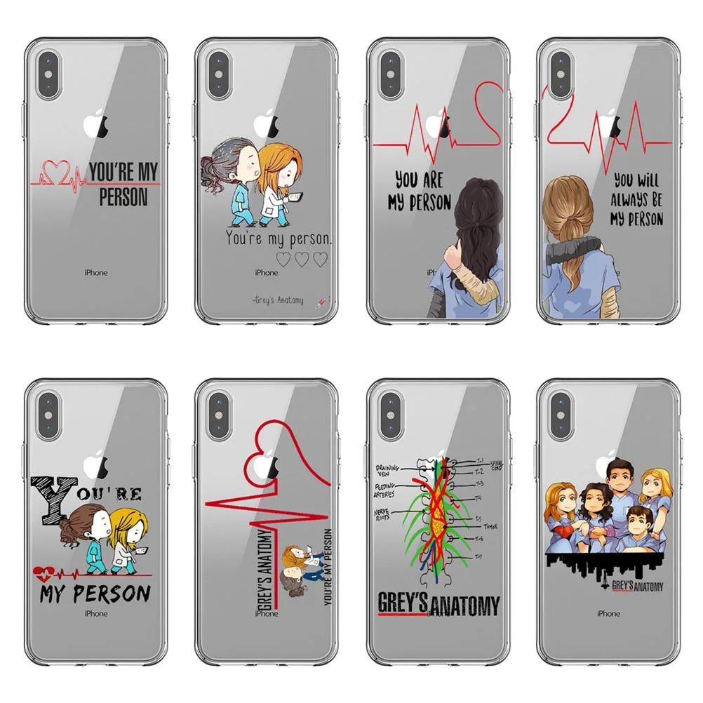 Мягкие силиконовые ТПУ чехлы для телефона Greys анатомия You are my person чехол iPhone 11 Pro MAX