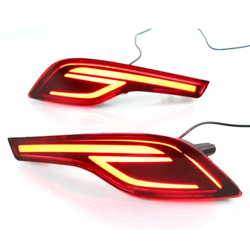 LED Rear Bumper Reflector Fog Brake Turn Indicator Lights For Honda CR-V 2017-18
LED Rear Bumper Reflector Fog Brake Turn Indicator Lights For Honda CR-V 2017-18