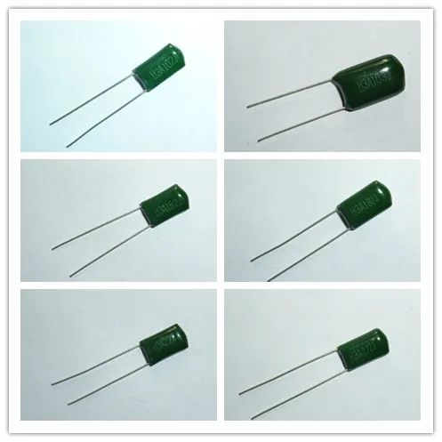 10 шт. 1000 В 3A102 3A152 3A182 3A222 3A272 3A332 3A392 3A472 3A562 3A682 3A822 3A103 J 5% полиэфирная пленка милар
