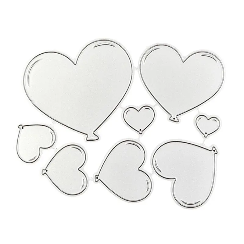 Carbon Steel Cartoon Hearts Cutting Die Embossing Stencil Template Mold DIY Paper Art Handcraft Scrapbook Bookmark Card Decor
Carbon Steel Cartoon Hearts Cutting Die Embossing Stencil Template Mold DIY Paper Art Handcraft Scrapbook Bookmark Card Decor