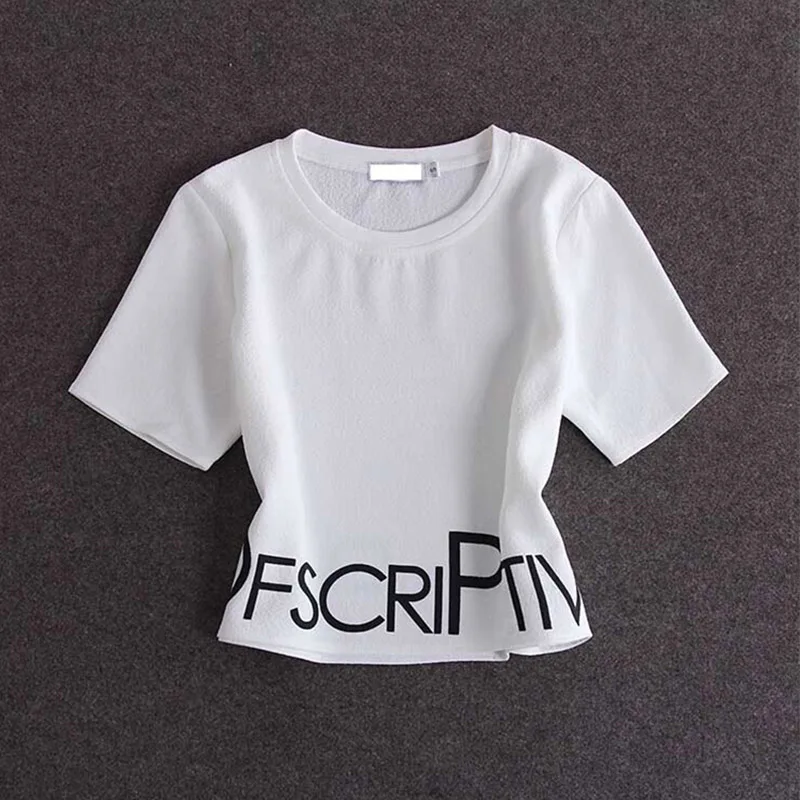 Women Fashion Lovely Printing Letter Stripe Haren Pants Harajuku Shorts T Shirt Two Piece Set
Women Fashion Lovely Printing Letter Stripe Haren Pants Harajuku Shorts T Shirt Two Piece Set