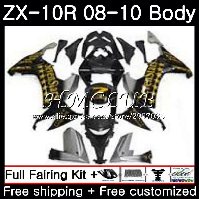Кузов для KAWASAKI NINJA ZX10R ZX1000C 2008 2009 2010 63HC18 ZX 10R ZX 10 R ZX1000 ZX-10R 08 09 10 обтекатель Sevenstars комплект BLK
Кузов для KAWASAKI NINJA ZX10R ZX1000C 2008 2009 2010 63HC18 ZX 10R ZX 10 R ZX1000 ZX-10R 08 09 10 обтекатель Sevenstars комплект BLK