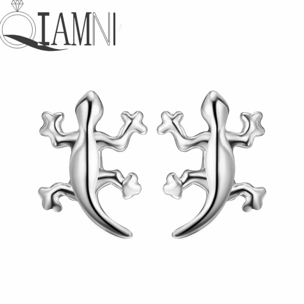 QIAMNI Lovely Boho Chic Tiny Lizard Reptile Animal Stud Earrings Women Girls Christmas Kids Lover Gift
QIAMNI Lovely Boho Chic Tiny Lizard Reptile Animal Stud Earrings Women Girls Christmas Kids Lover Gift