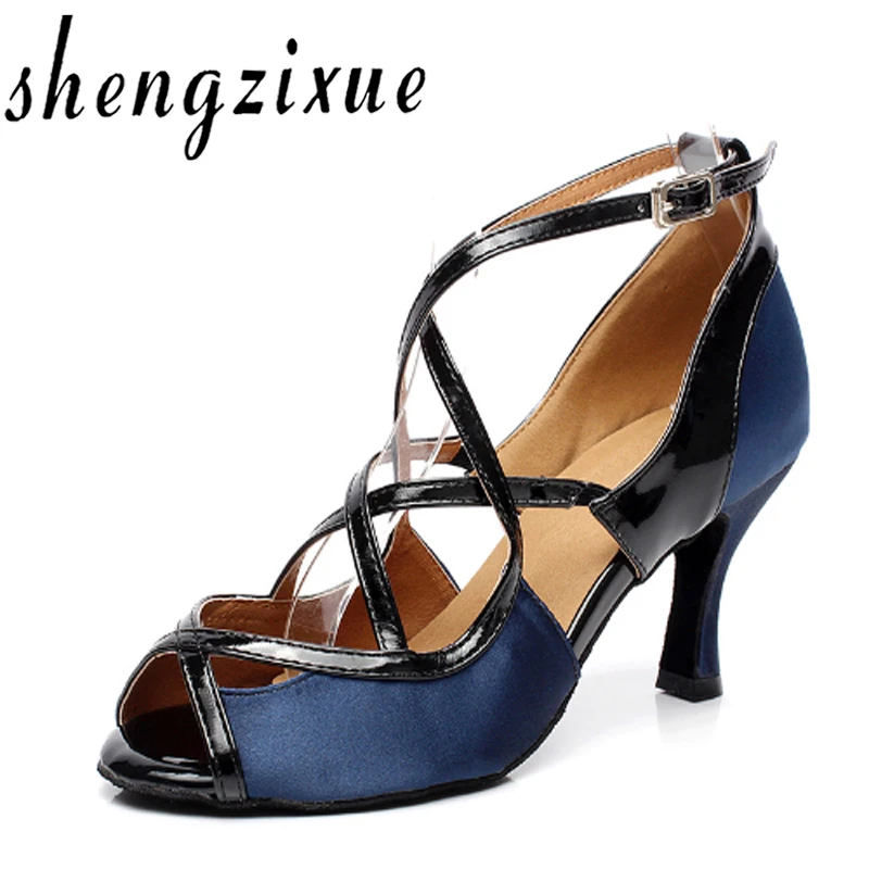 shengzixue Ballroom Dance Shoes Women's Satin+ PU Party Latin Dance Shoes Salsa Tango High Heels 6cm / 7.5cm / 8.5cm / 10cm
shengzixue Ballroom Dance Shoes Women's Satin+ PU Party Latin Dance Shoes Salsa Tango High Heels 6cm / 7.5cm / 8.5cm / 10cm