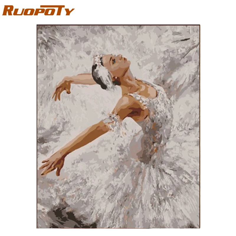 RUOPOTY Frame Ballet DIY Painting By Numbers Modern Wall Art Picture Figure Painting Acrylic Paint By Numbers Unique Gift 40x50
RUOPOTY Frame Ballet DIY Painting By Numbers Modern Wall Art Picture Figure Painting Acrylic Paint By Numbers Unique Gift 40x50