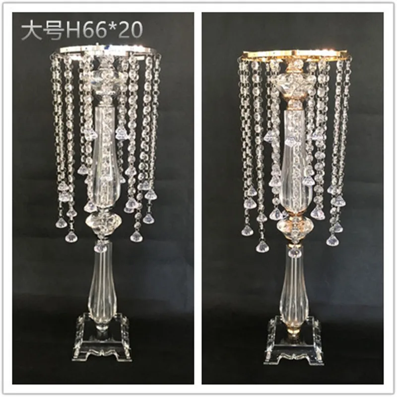 70cm Tall crystal wedding centerpieces table flower stand, Wedding decoration 10pcs/lot
70cm Tall crystal wedding centerpieces table flower stand, Wedding decoration 10pcs/lot