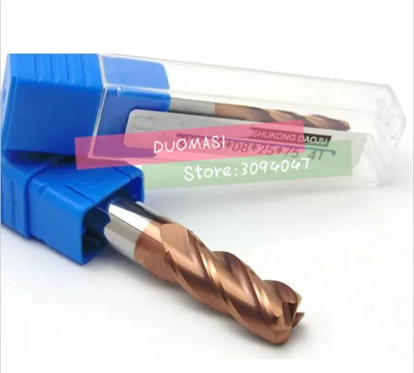 1PCS 4R1.0-12R1.0*100L Titanium yellow 4 flutes Cemented Carbide Corner Radius endmill CNC router bit milling cutter tool
1PCS 4R1.0-12R1.0*100L Titanium yellow 4 flutes Cemented Carbide Corner Radius endmill CNC router bit milling cutter tool