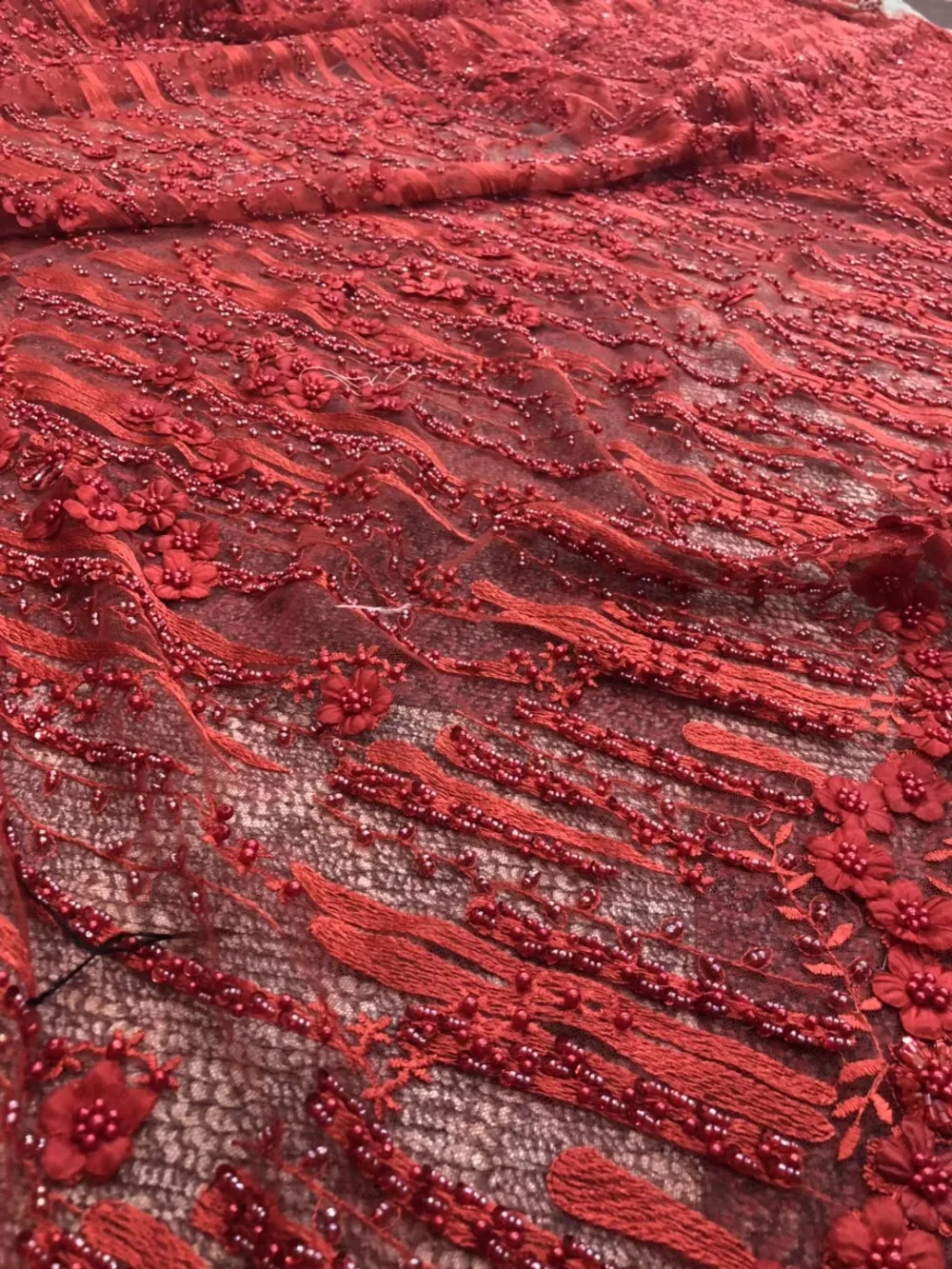 2018 TOP QUALITY African French net lace fabric with HEAVY BEADS and 3D flowers for wedding and party ZLN61
2018 TOP QUALITY African French net lace fabric with HEAVY BEADS and 3D flowers for wedding and party ZLN61