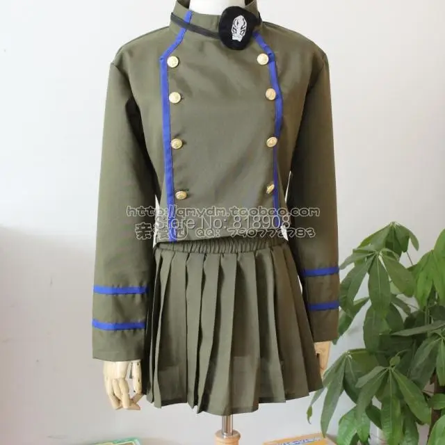 Japanese anime katekyo hitman reborn cosplay costumes Chrome Dokuro costume cosplay Halloween costume top+dress+belt+eyeshade
Japanese anime katekyo hitman reborn cosplay costumes Chrome Dokuro costume cosplay Halloween costume top+dress+belt+eyeshade