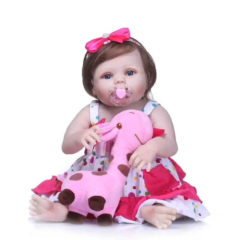 22 Inch Full Vinyl Body Silicone Reborn Baby Girl Doll for Sale Dolls for Girls Birthday Gifts
22 Inch Full Vinyl Body Silicone Reborn Baby Girl Doll for Sale Dolls for Girls Birthday Gifts