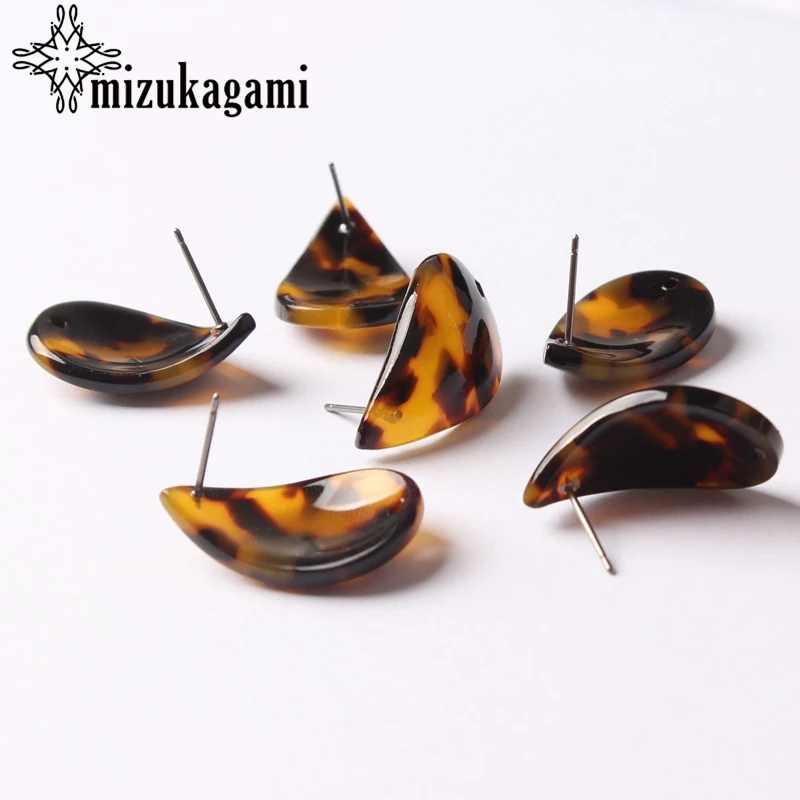 Acetate Resin Leopard Print Water Drop Earrings Base Connectors Linker 15X25mm 6pcs For DIY Earrings Jewelry Making Accessories
Acetate Resin Leopard Print Water Drop Earrings Base Connectors Linker 15X25mm 6pcs For DIY Earrings Jewelry Making Accessories