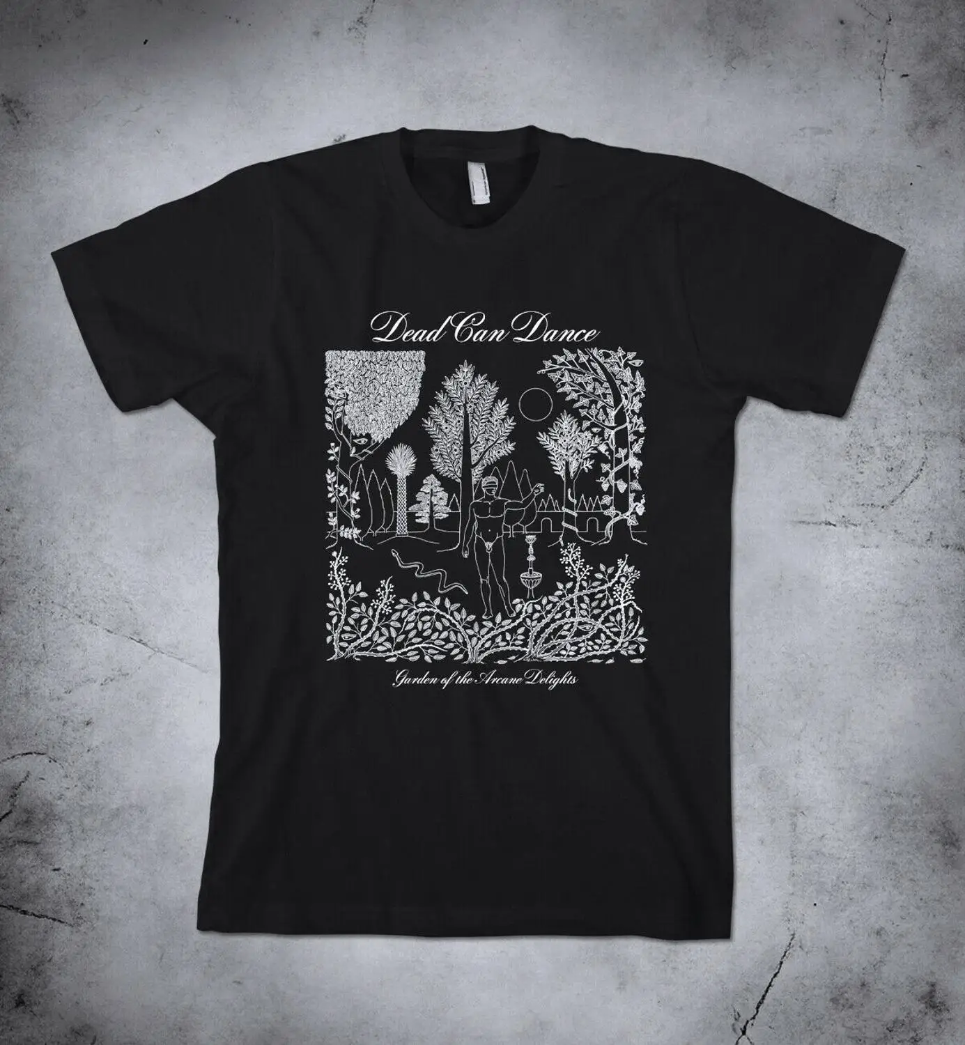 Dead Can Dance Shirt Садовая футболка с изображением тростника Dcd Lisa Gerrard мужская летняя