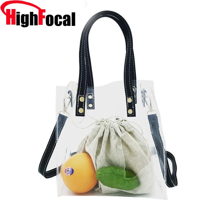 Summer Jelly PVC Transparent Handbag 2019 High Quality Women Shoulder Messenger Bag Travel Shopping Beach Crossbody Bag Totes
Summer Jelly PVC Transparent Handbag 2019 High Quality Women Shoulder Messenger Bag Travel Shopping Beach Crossbody Bag Totes