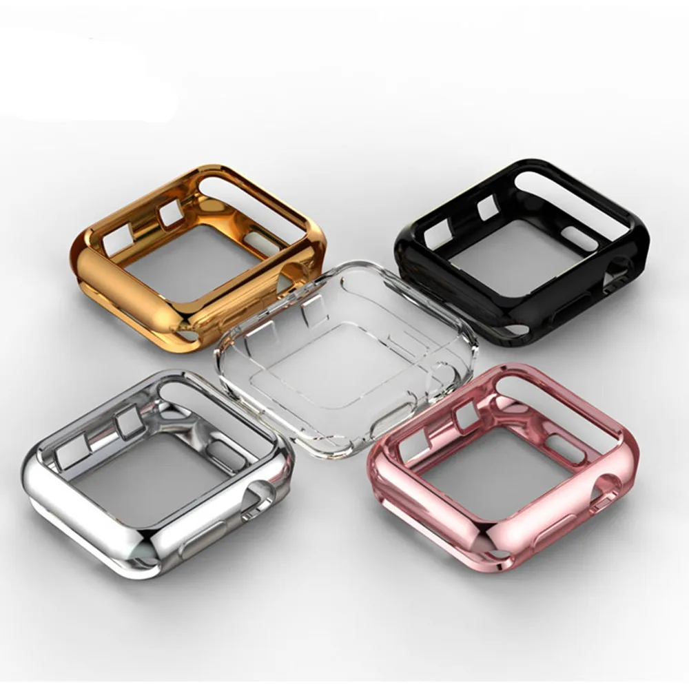 TPU bumper for Apple Watch case 6 5 4 44mm 40mm iWatch band Screen Protector case Cover Apple watch 3 2 38mm 40mm Accessorie
TPU bumper for Apple Watch case 6 5 4 44mm 40mm iWatch band Screen Protector case Cover Apple watch 3 2 38mm 40mm Accessorie