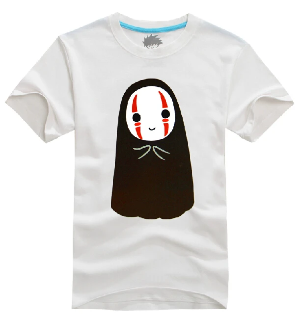 

Spirited Away T-Shirt Anime TAKE ME TO NEVERLAND T Shirt Cotton Short-sleeved Tees For Men Women Tops