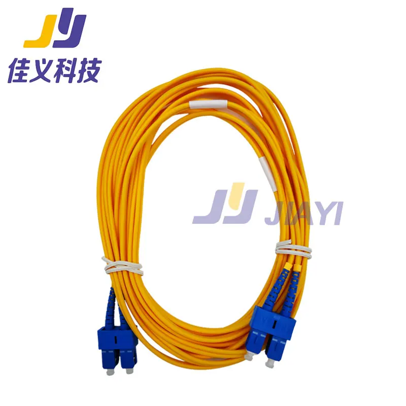 2Pcs 5 /6 Meters Double Square Head Fiber Optic Cable SC-SC Duplex Fiber Optic Cable For Zhongye Allwin Sky-Color Flora
2Pcs 5 /6 Meters Double Square Head Fiber Optic Cable SC-SC Duplex Fiber Optic Cable For Zhongye Allwin Sky-Color Flora