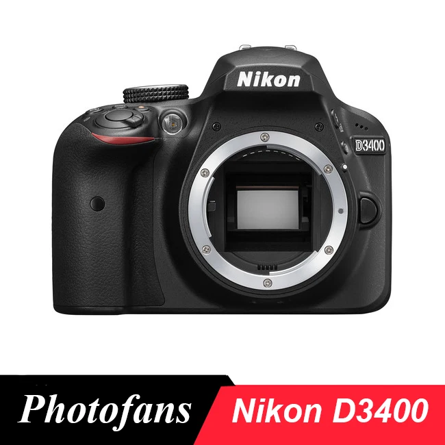 Цифровая зеркальная камера Nikon D3400 24 МП видео Bluetooth (Совершенно новый)|cameras camera|camera