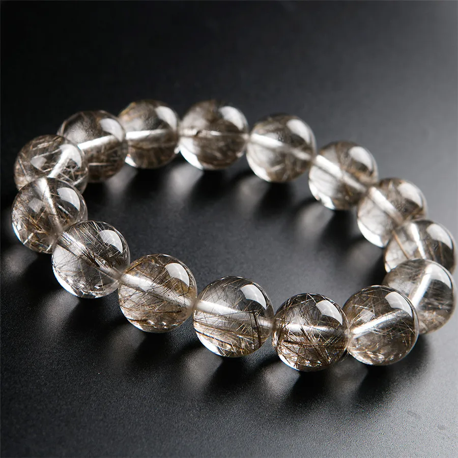 Genuine Brazil Natural Silver Hair Rutilated Quartz Crystal Stone Bead Women Healing Bracelet 16mm
Genuine Brazil Natural Silver Hair Rutilated Quartz Crystal Stone Bead Women Healing Bracelet 16mm