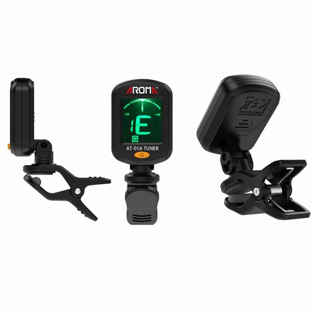 Rechargeable Clip-on Guitar Tuner Color Screen with Built-in Battery USB Cable for Chromatic Guitar Bass Ukulele
Rechargeable Clip-on Guitar Tuner Color Screen with Built-in Battery USB Cable for Chromatic Guitar Bass Ukulele